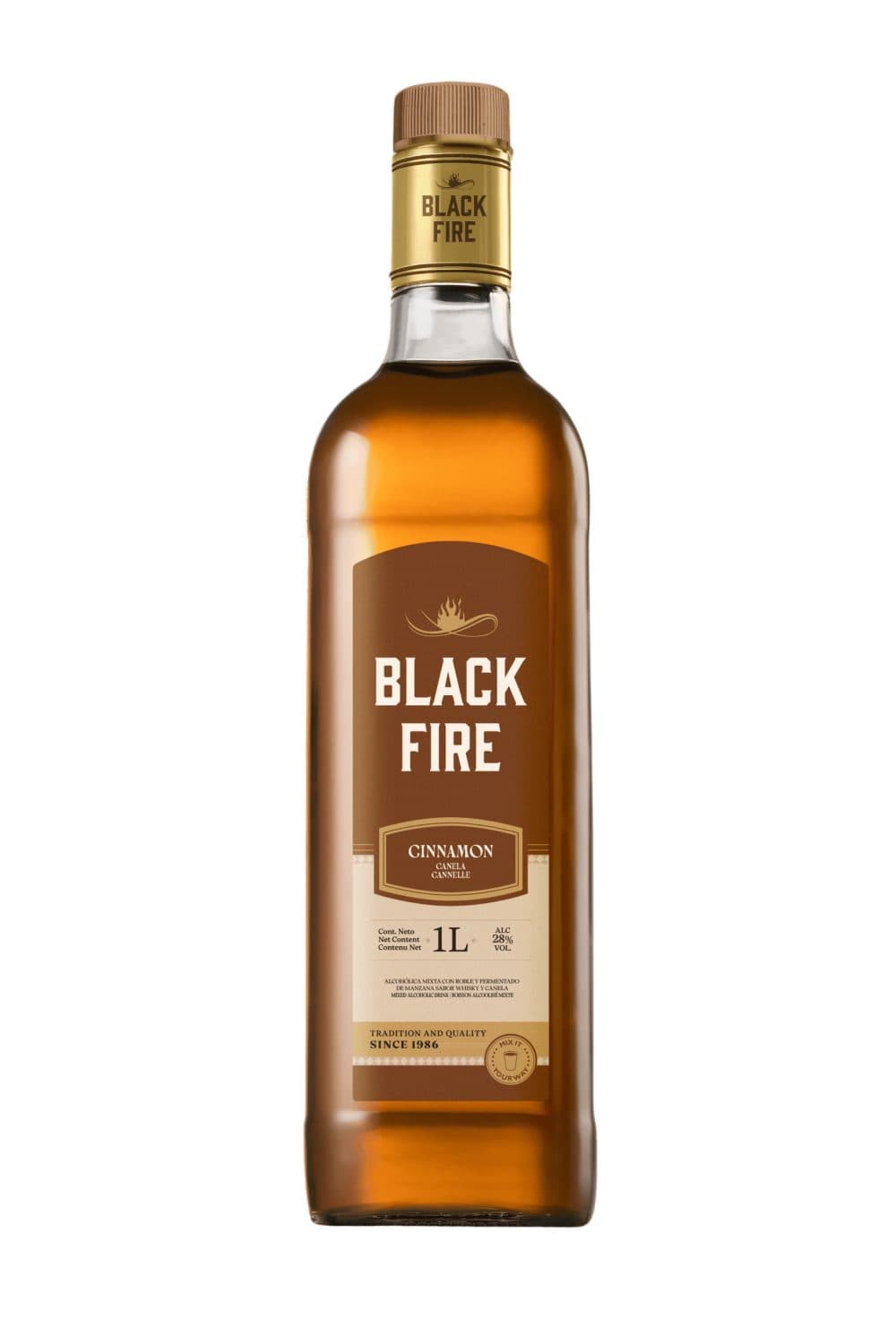 Beb Whisky Fire Cinnamon 1LT