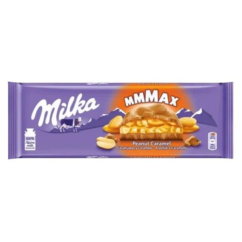 Chocolate Milka Peanut Caramel Barra 276G