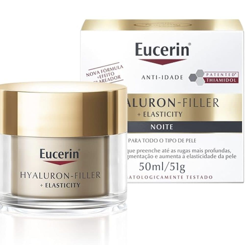 Crema Facial Eucerin Anti Age Hyaluron Filler Elasticity Night 45 50ML