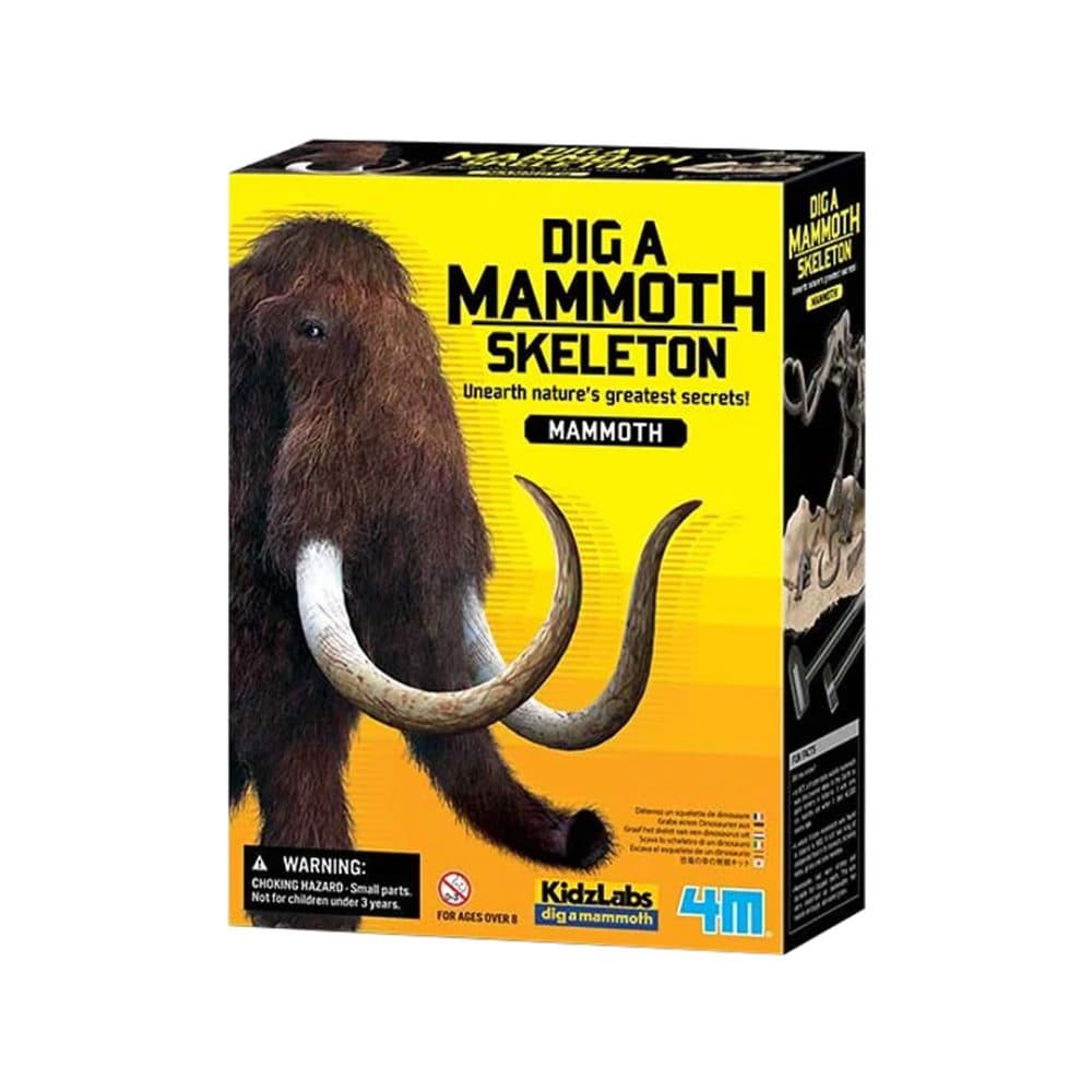 Juguete Kidzlabs Dinosaur Skeleton Mammoth 4M