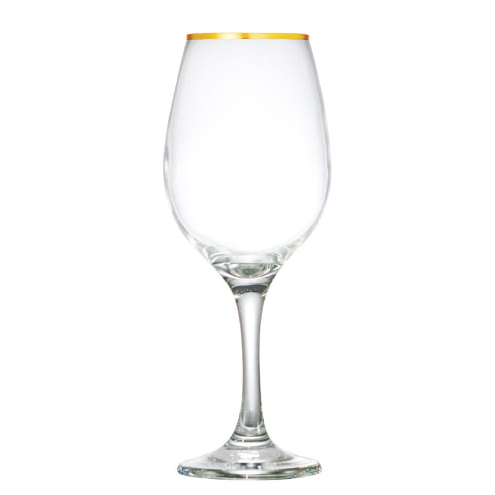 Copa De Vidrio Ruvolo Para Vino Borde 385ML