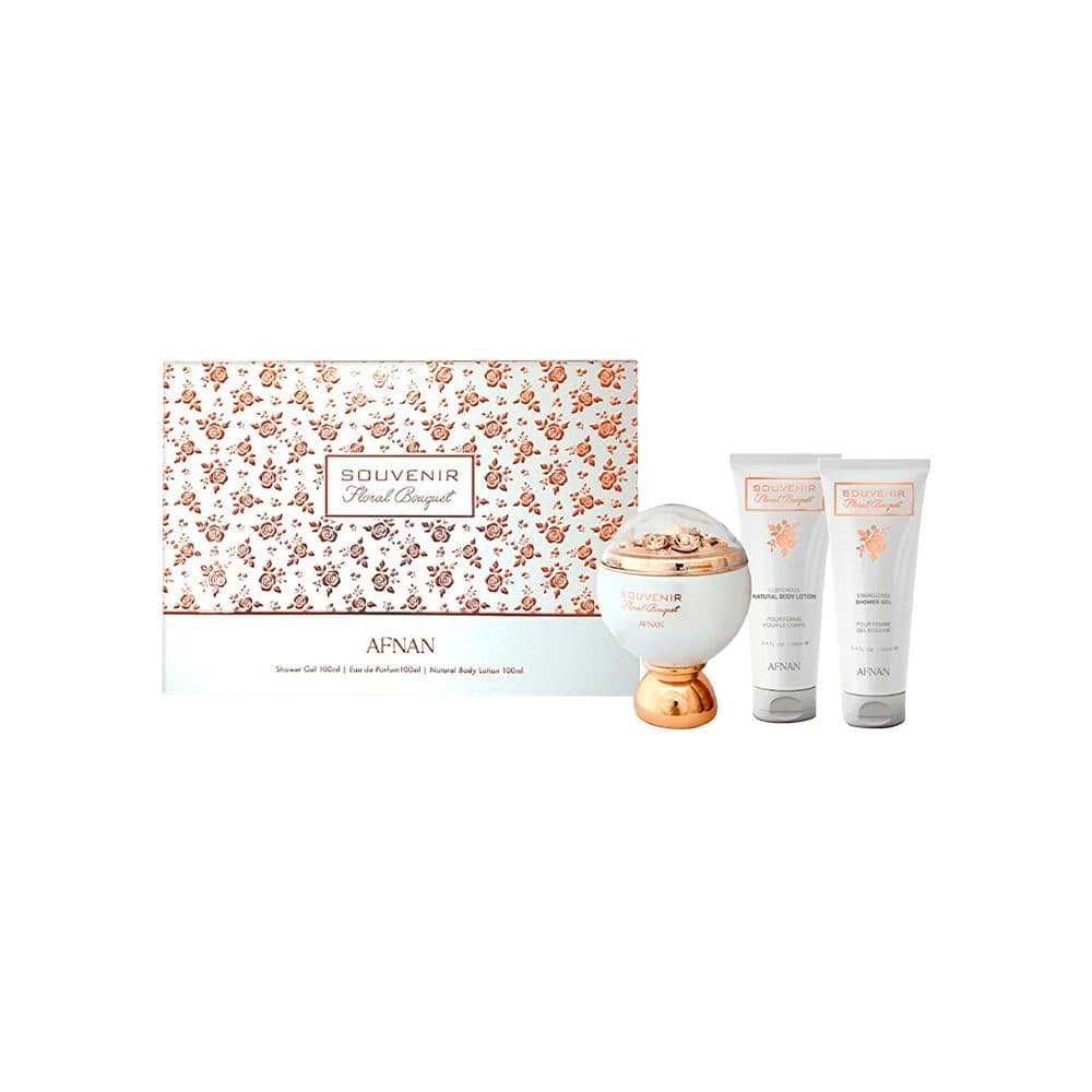 Afnan Souvenir Floral Bouquet Kit 100ML EDP