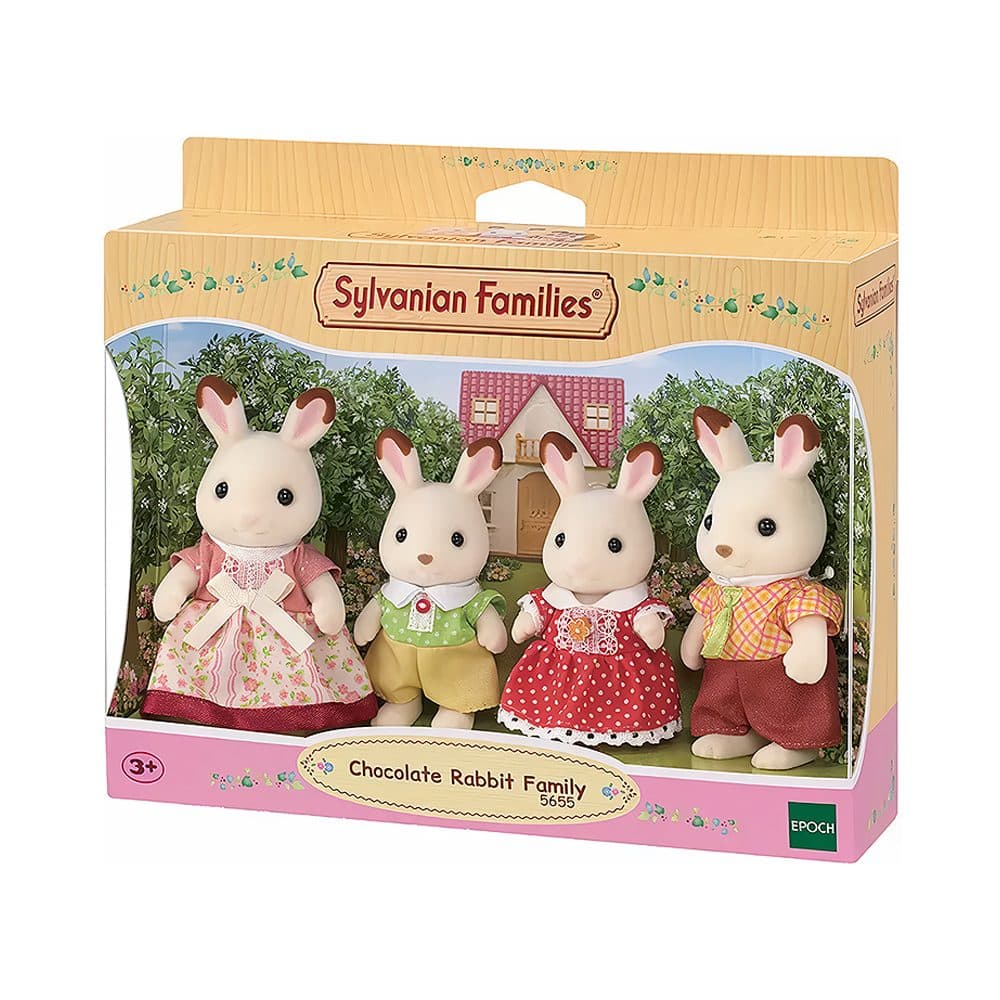 Figuras Epoch Sylvanian Families Chocolate Rabbit Family