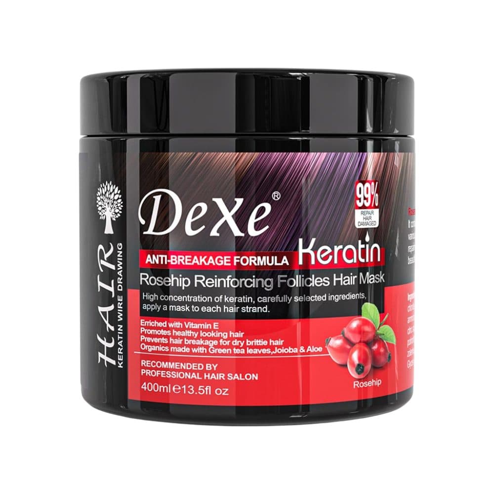 Mascara Dexe Keratin Rosehip 450ML