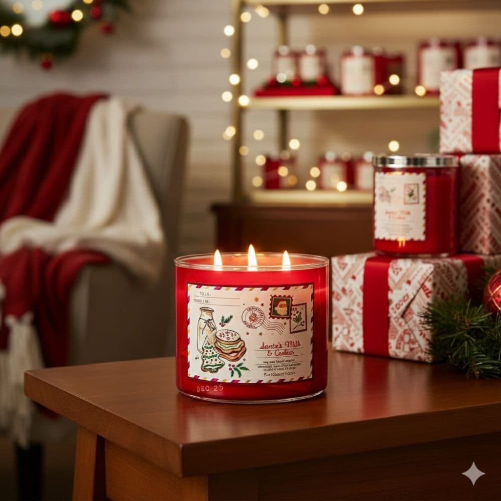 Vela Bath Body Works Holiday 411G