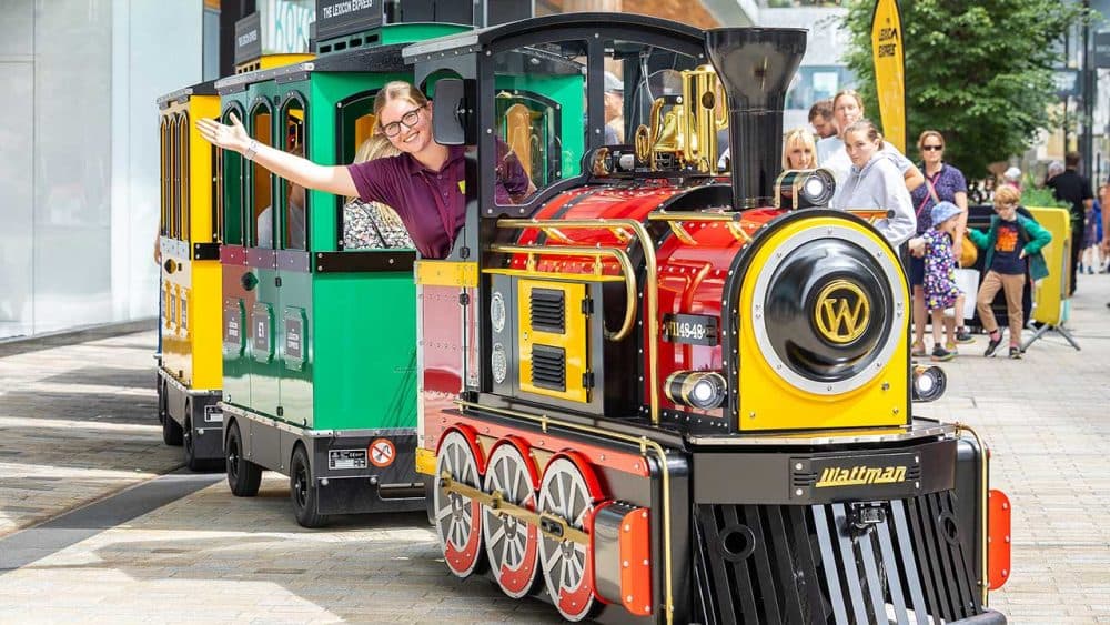 Trenzinho Trackless Train