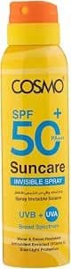 Protetor Solar Spray Cosmo Suncare Invisile Pa Plus Uvb Uva 150ML