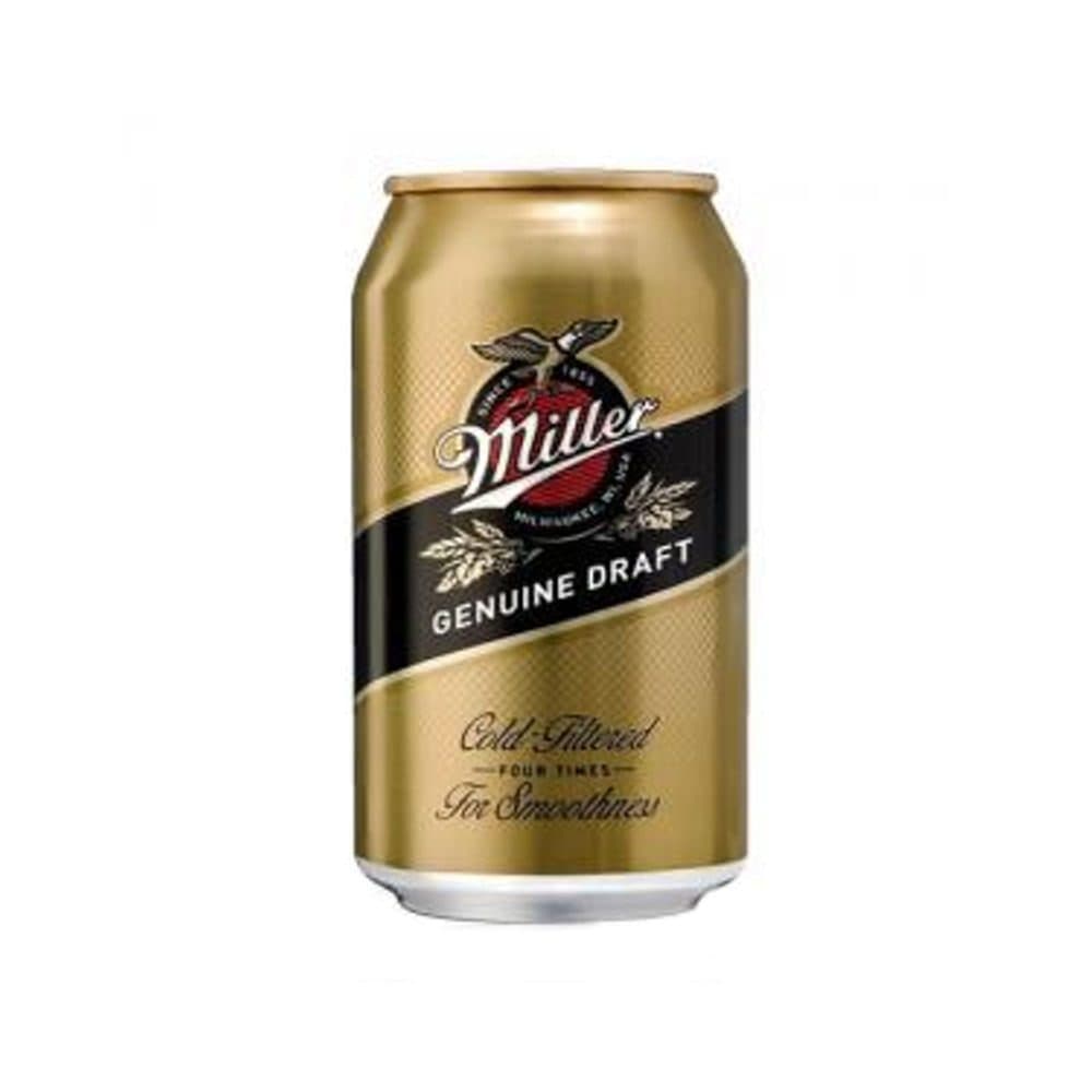 Beb Cerveja Bras Miller Genuine Draft Lata 350ML