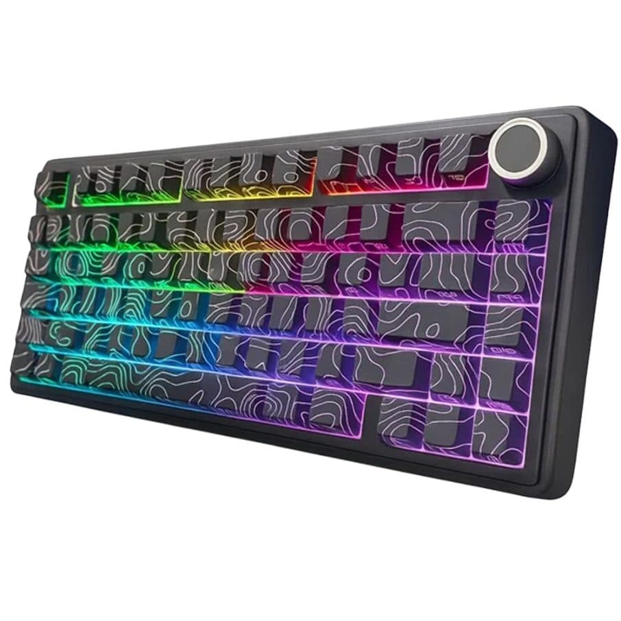 Teclado Mecanico Aula F75 Rbg 75 Star Vector Contour Seiya