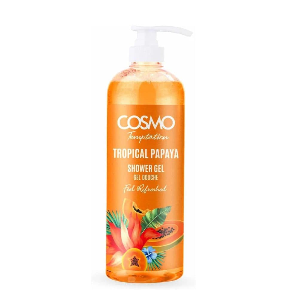 Sabonete Liquido Cosmo Temptation Tropical Papaya Shower Gel 1LT