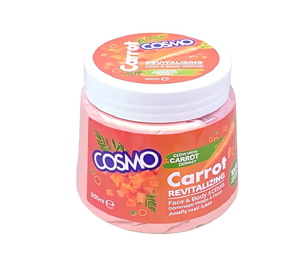 Cosmo Exfoliante Carrot Revitalizing Body Scrub 500G