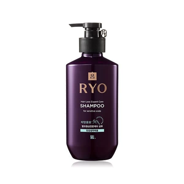 Shampoo Ryo 9EX Hair Loss Expert Care For Sensitive Scalp 400ML