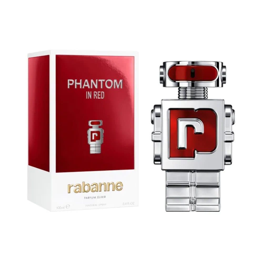 Paco Rabanne Phantom In Red Elixir De 100ML PARFUM Masculino
