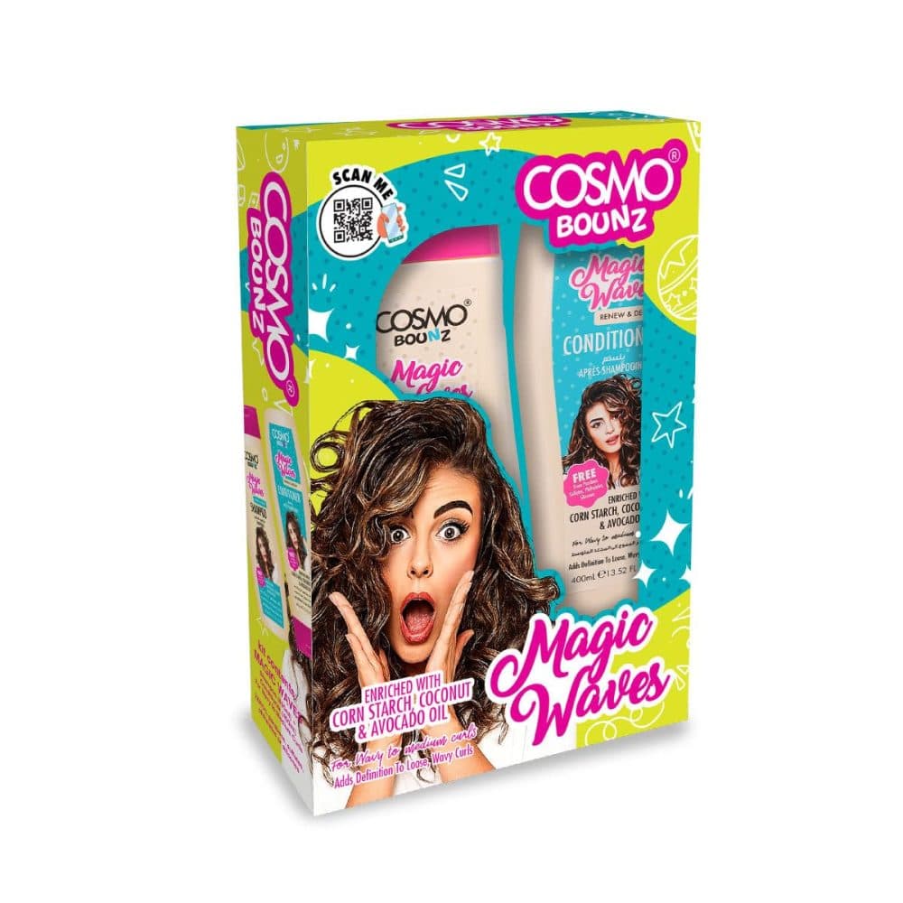 Kit Cosmo Boounz Magic Shamp Cond 400ML