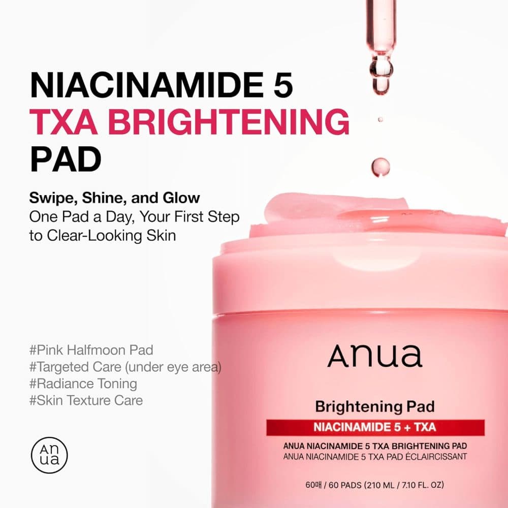 Mascara Facial Anua Brighning Pad Niacinamide 5 Txa 210ML