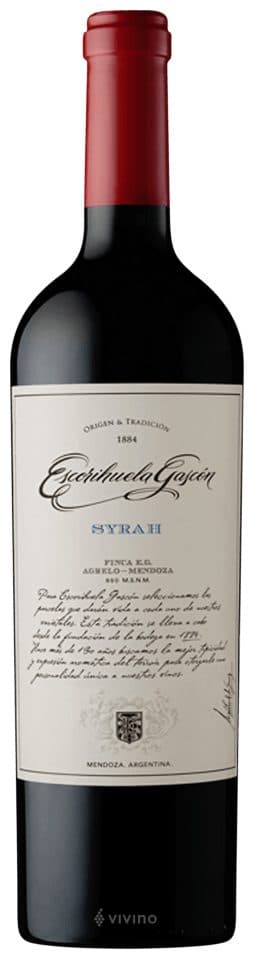 Beb Vinho Arg Escorihuela Gascon Sirah 750ML