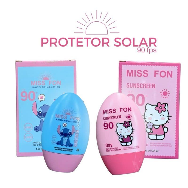 Protetor Solar Miss Rose Prote Ao Uva Uvb 60G