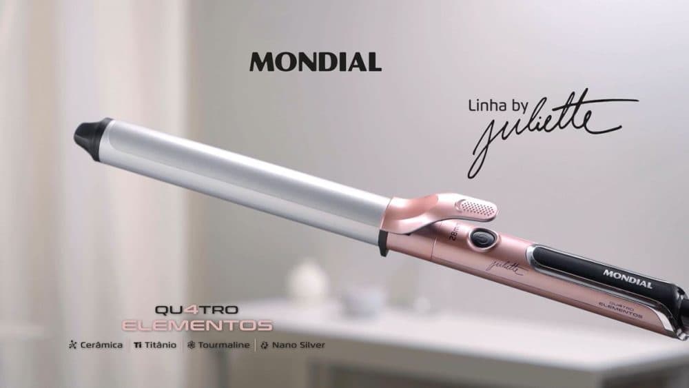 Mondial Modelador De Cachos Juliette Mc Ju 01 Rose Bivolt
