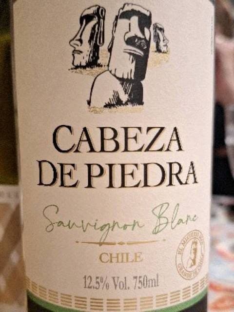 Beb Vinho Chi Cabeza De Piedra Sauvignon Blanc 750ML