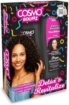 Kit Cosmo Boounz Frizz Shamp Cond 400ML