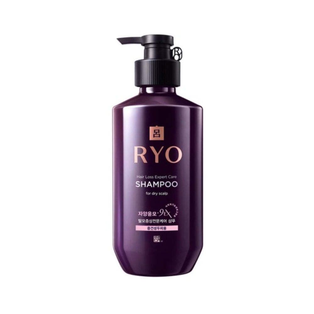 Shampoo Ryo 9EX Hair Loss Expert Care For Dry Scalp 400ML