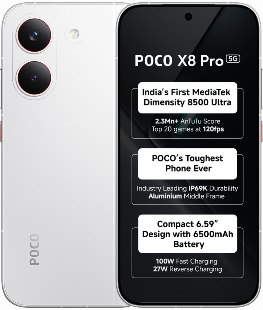 Xiaomi Poco X8 Pro 5G 256GB White