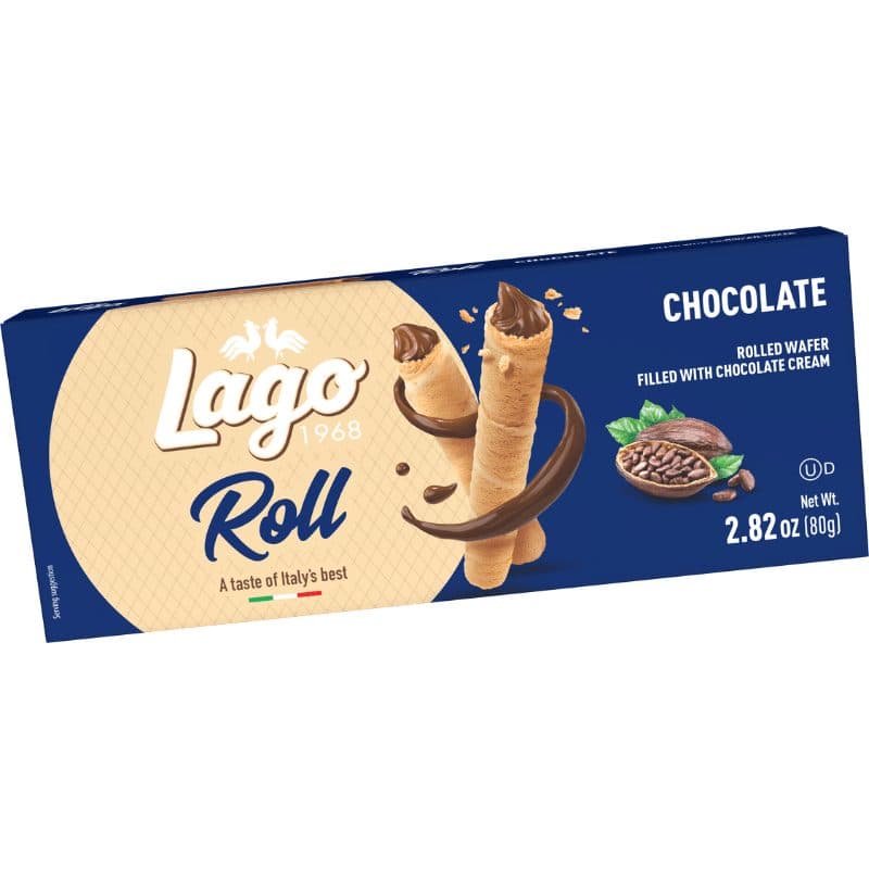 Chocolate Lago Gastone Roll Break Fragola 280G