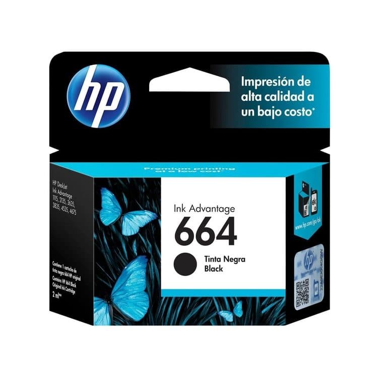 HP Cartucho Para Impresora 664