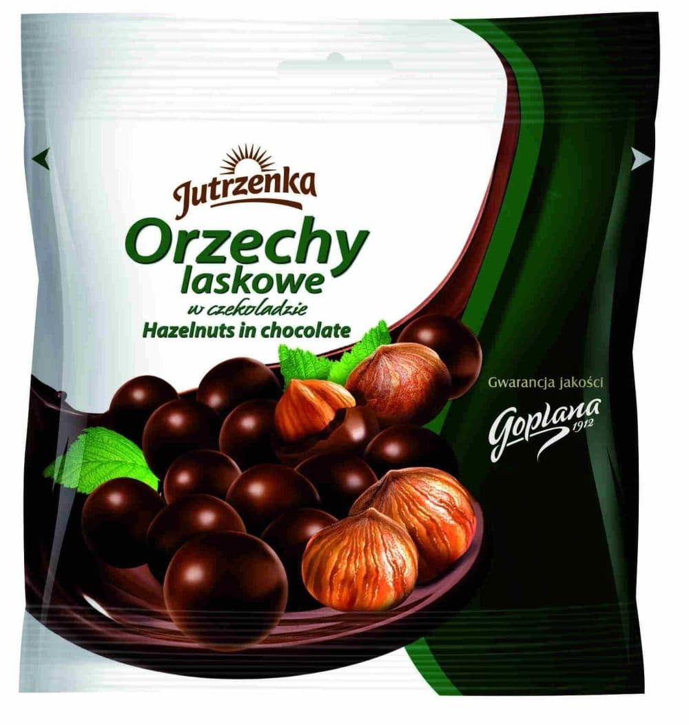 Jutrzenka Orzechy Laskowe Chocolate Coated Hazelnuts