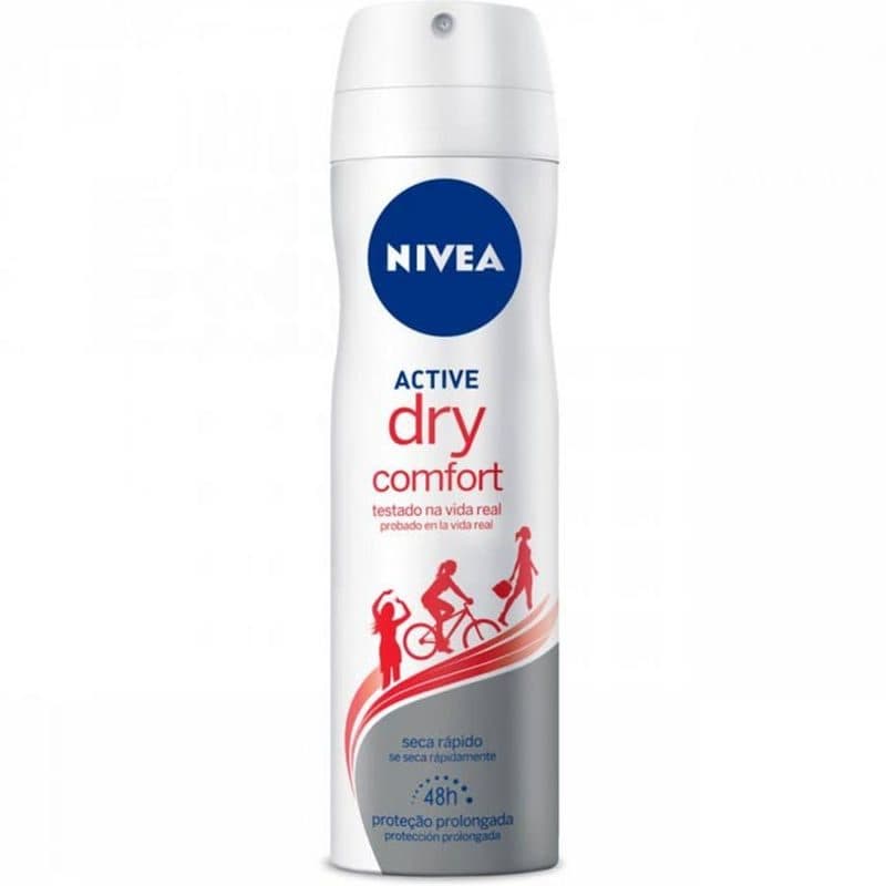 Nivea Des Aerosol Active Dry Confort 150ML Feminino