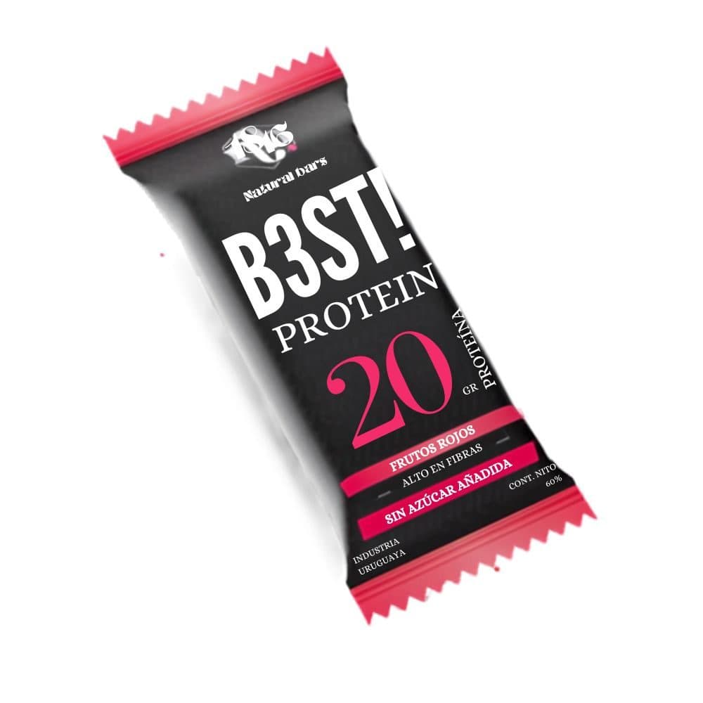 Barra De Cereal Protein 20 Frutos Rojos