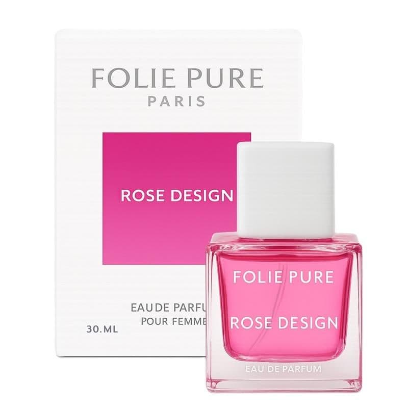 Folie Pure Rose Design 30ML EDP Feminino