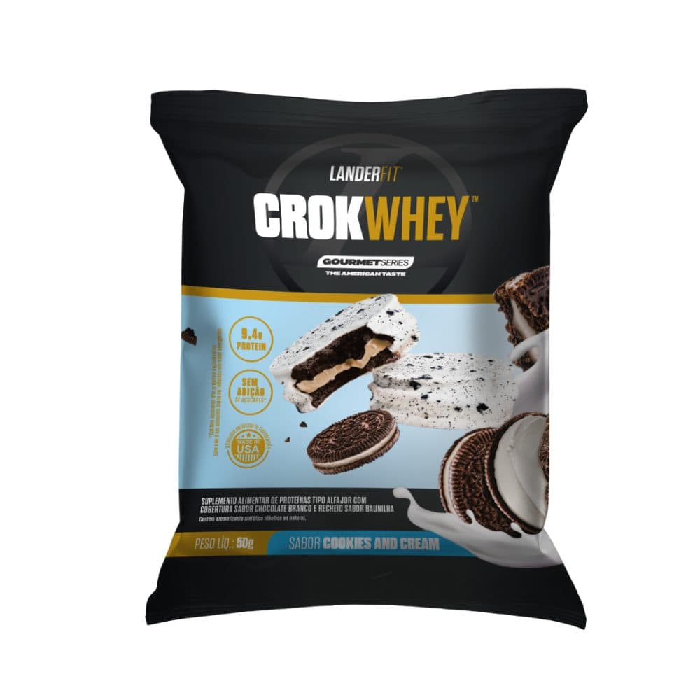 Alfajor Crokwhey Cookies Cream