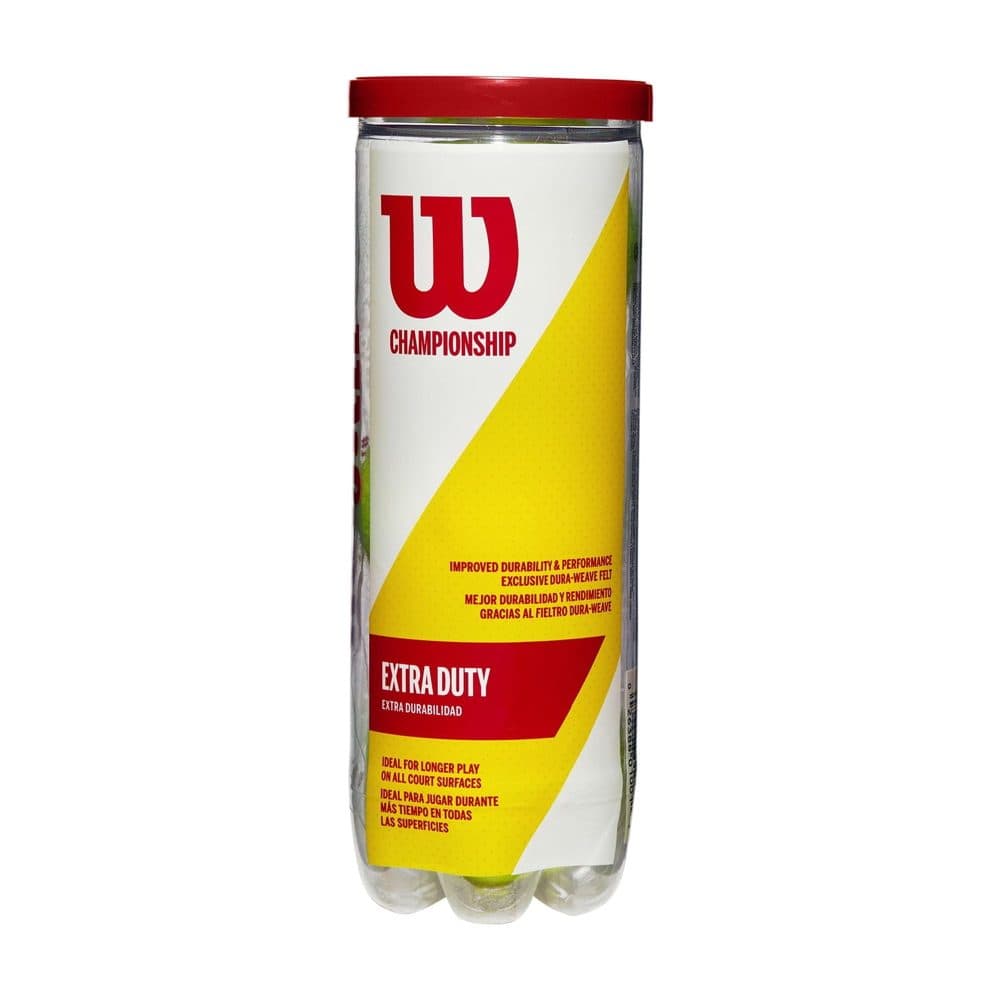 Pelota De Tenis Wilson Championship Extra Duty 3 Unidades