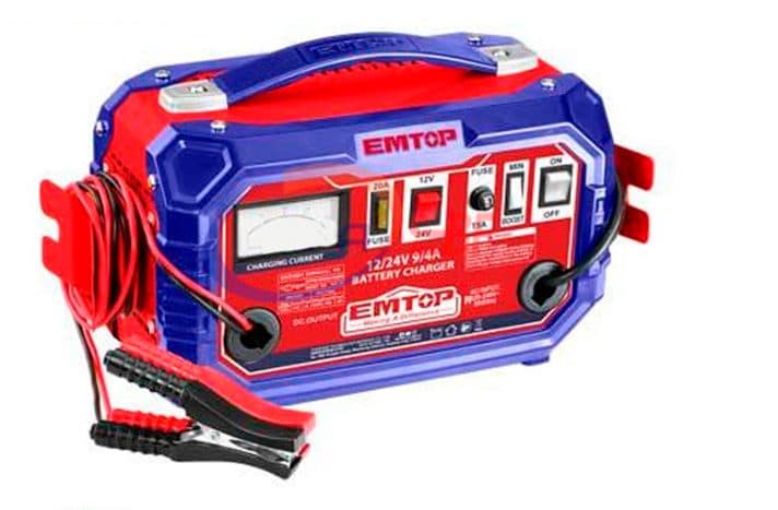 Carregador Bateria Carro Emtop 12 Max