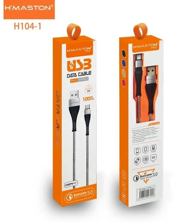 Cabo USB Maston 1 V8 1M
