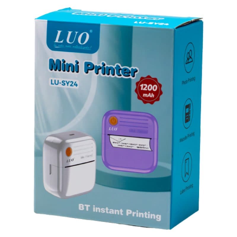 Mini Impressora Luo Printer BT Intant