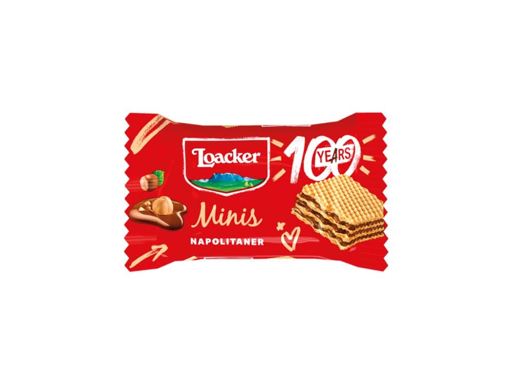 Biscoito Wafer Loacker Minis Napolitaner Avela 150G