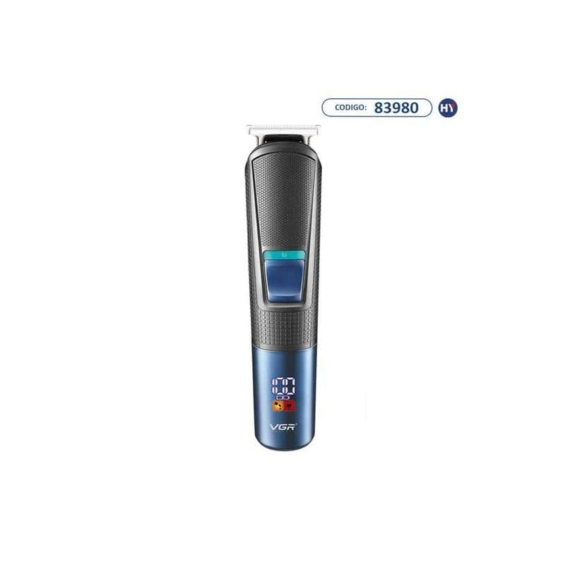 Aparador De Pelo Vgr Azul Recarregavel