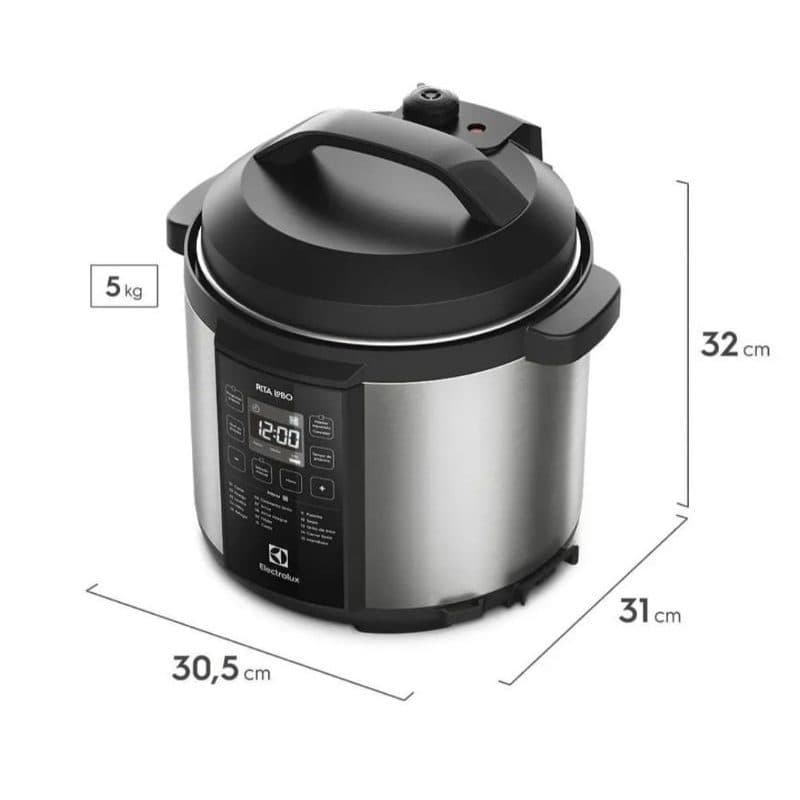 Quanta Panela De Pressao Elet 6L 50