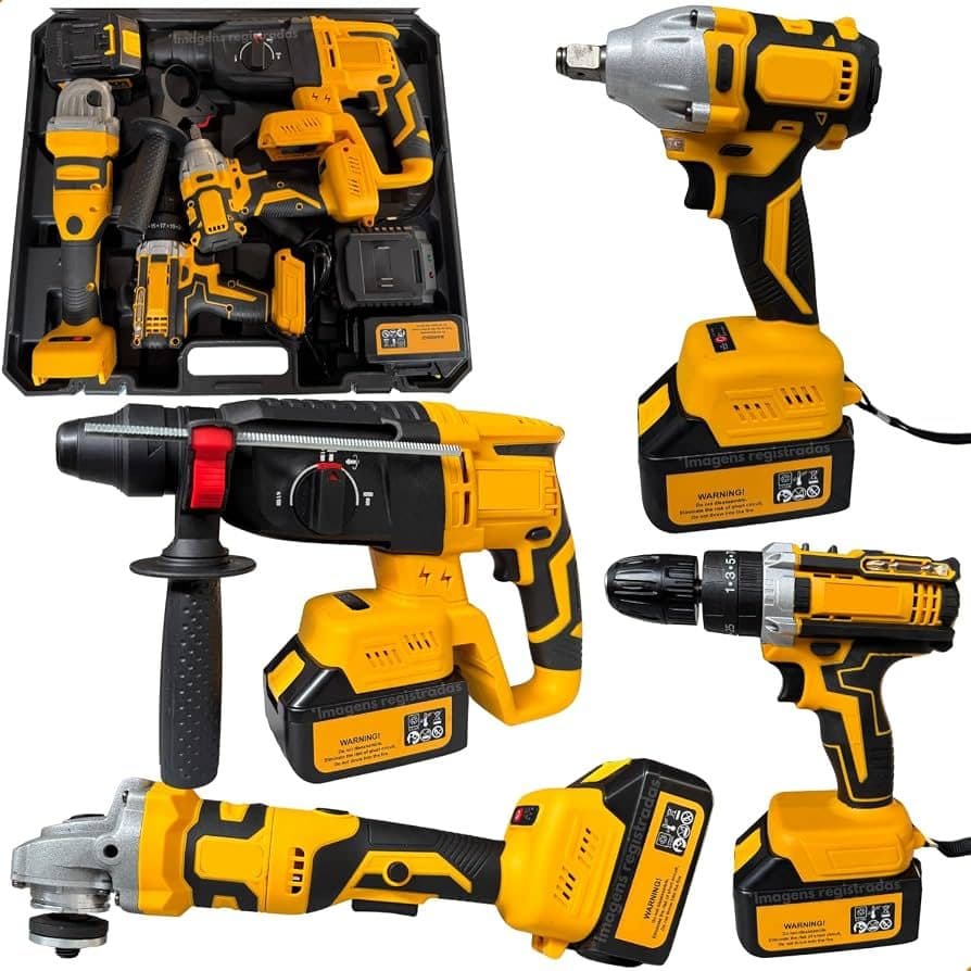 Kit Parafusadeira Lixadeira Bevvolt 2BAT