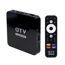 Box Atv Plasma Pro Iptv Android 14 Comando De Voz Blac 8GB