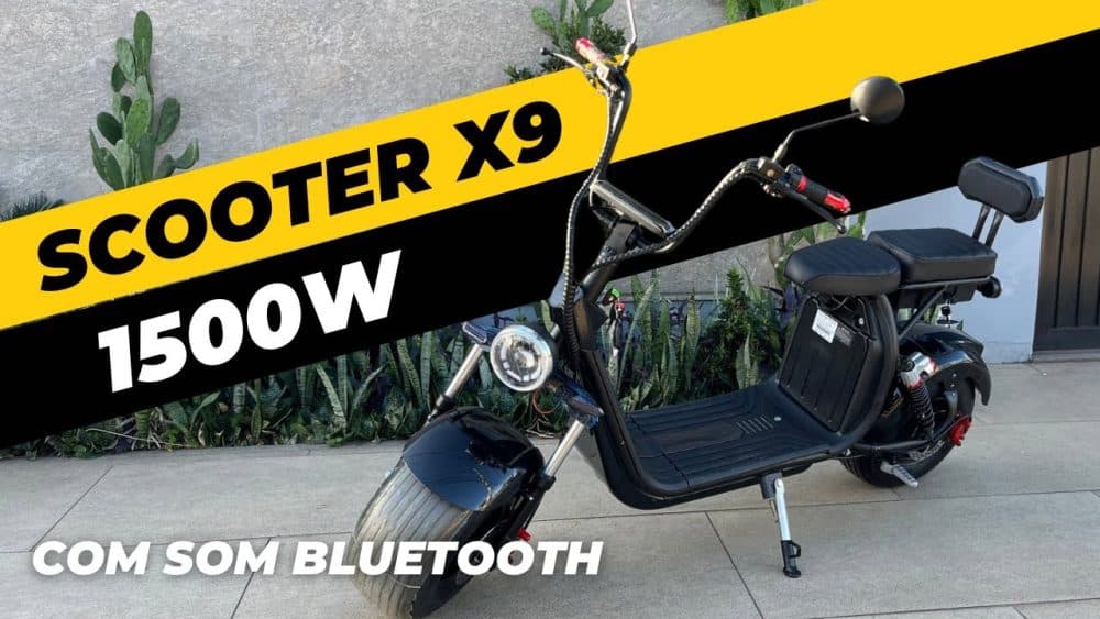Moto Eletrica Blulory X9 With Guard