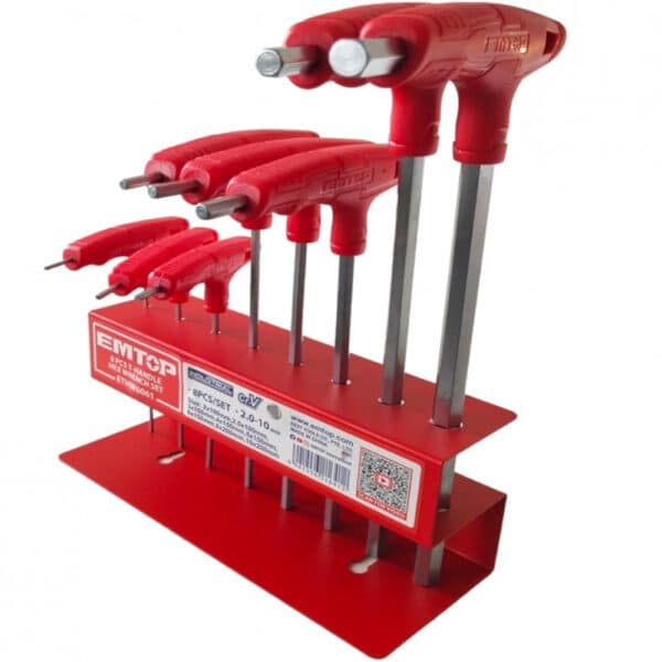 Kit Chave Allen Emtop 8PCS