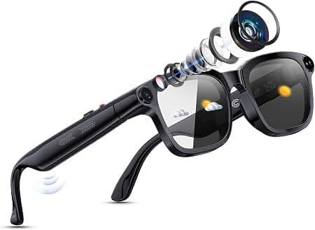 Oculos Smart Ai Cam Touch BT Voice Assistant