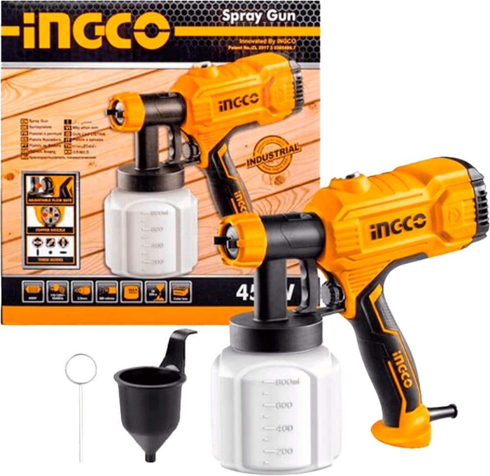 Kit Pistola Pintura Ingco 1 5PCS