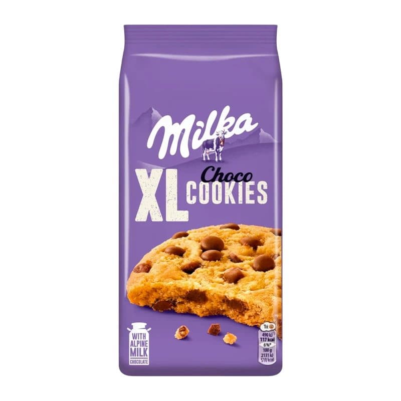Biscoito Milka Choco Cookies Xl 184G