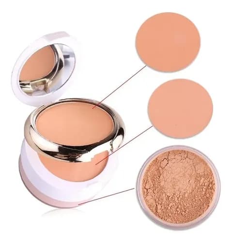 Po Compacto Miss Rose Beige 3
