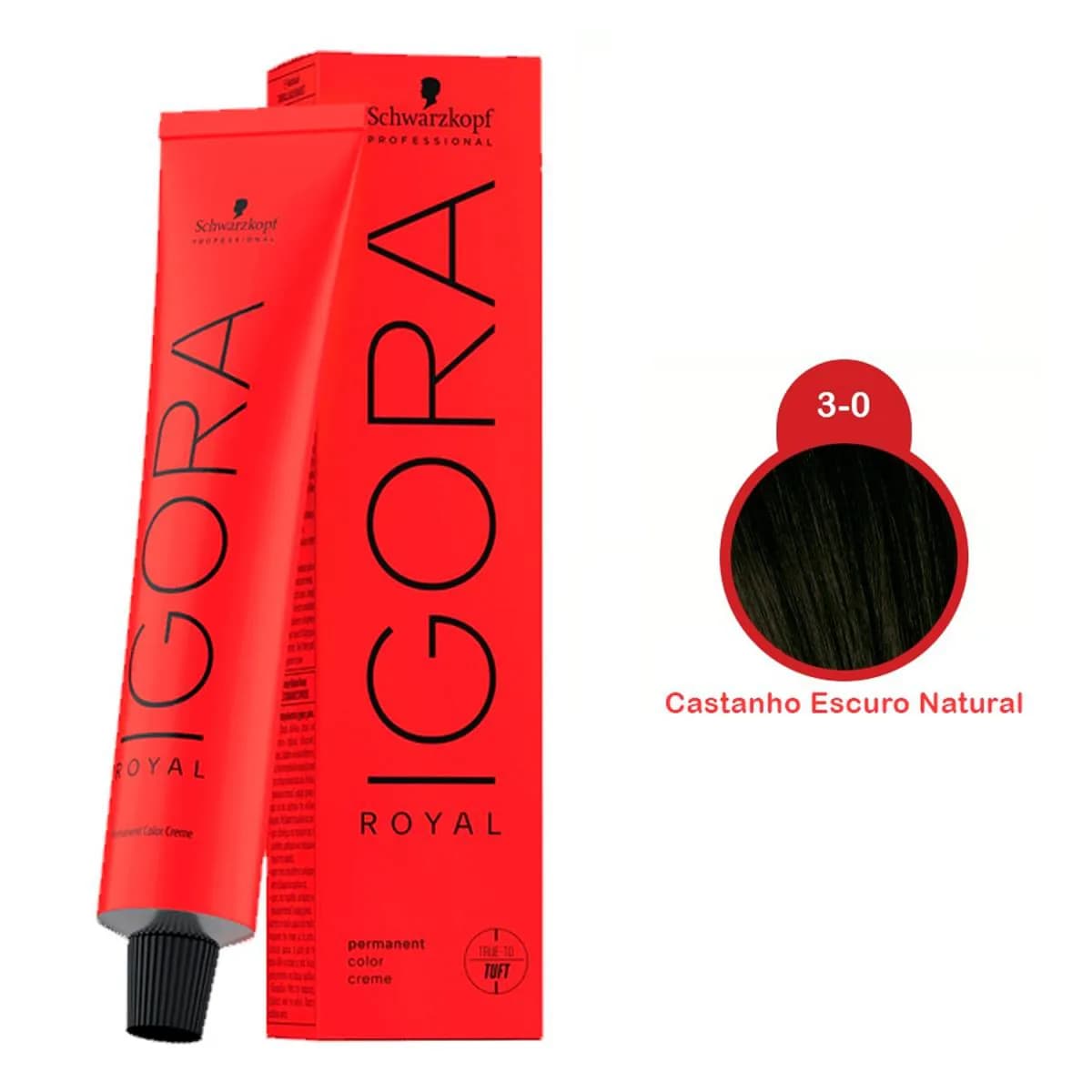 Tinta Cabelo Schwarzkopf Igora Royal 3 0 60G Lo Ao 60ML