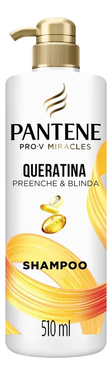 Shampoo Pantene Pro Keratina 510ML